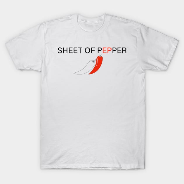 Sheet of pepper T-Shirt by MARTINI.Style